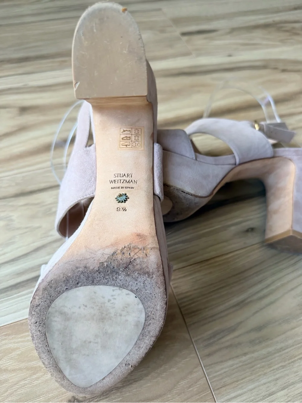 Stuart Weitzman chic blush